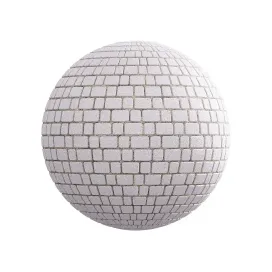 Grey concrete pavement